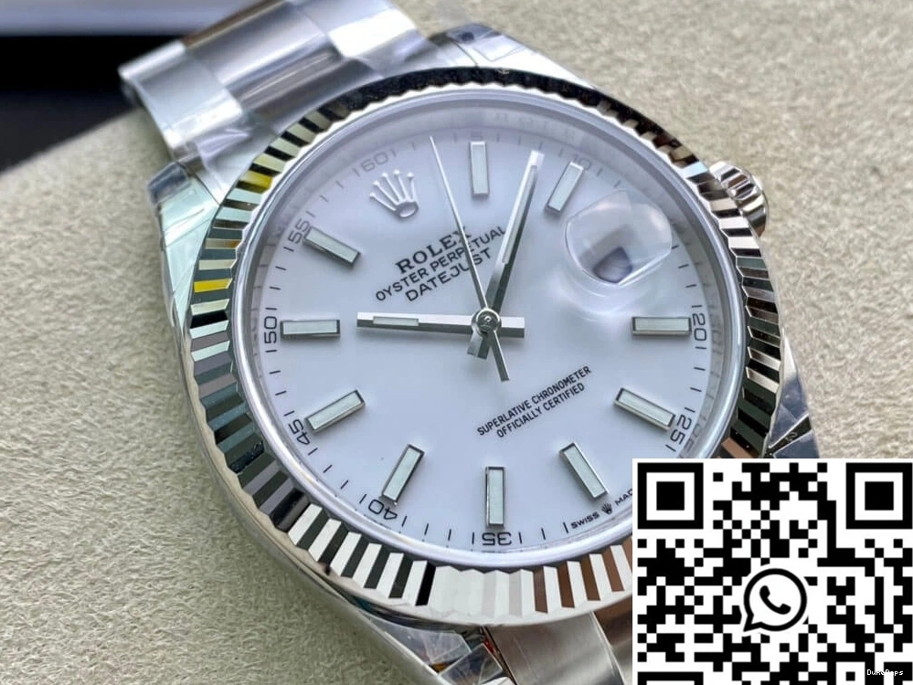 Factory Rolex Dial Datejust M126334-0009 White VS 0517